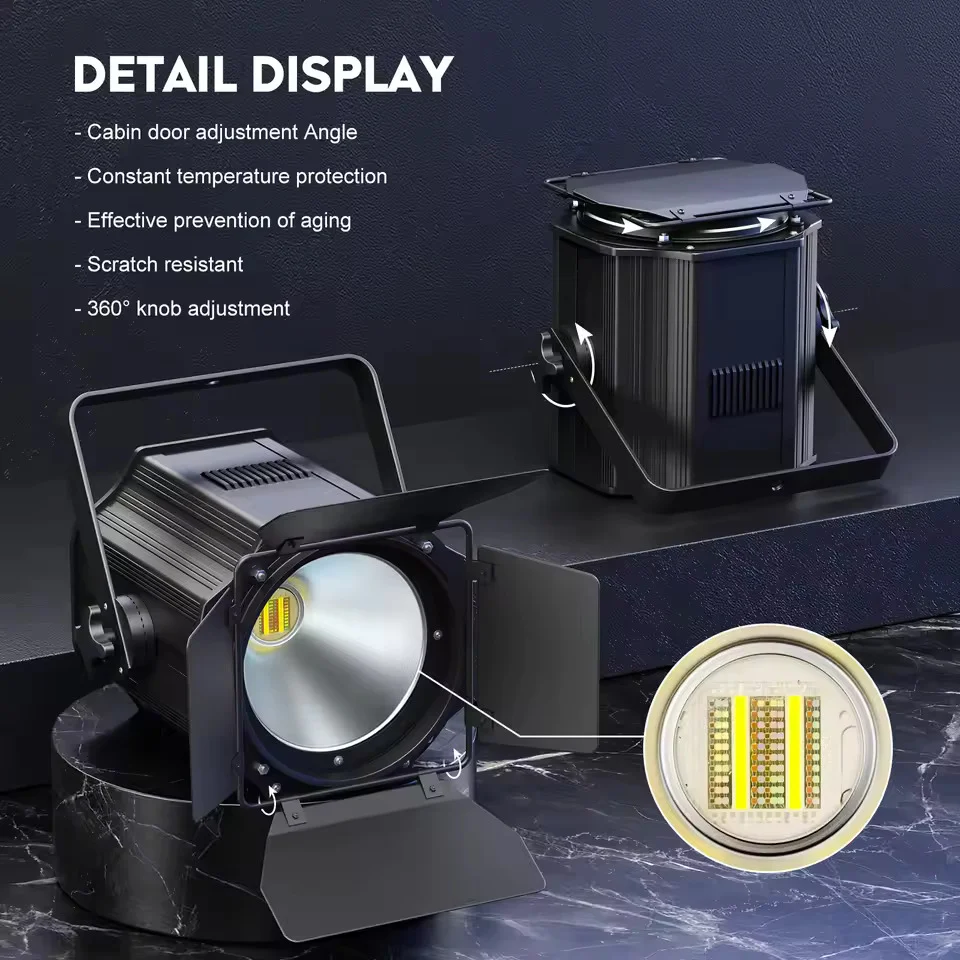 200W LED COB PAR reflektor 6v1 RGBWA+UV lineární reflektor DMX512 teplé studené bílé pódiové světlo pro DJ, párty, koncert