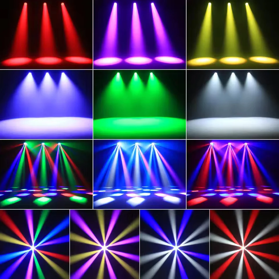 300W pohyblivé LED party světlo s efektem včelích očí, ovládáním DMX, se zvukovou aktivací pro DJ, bary, Vánoce svatby
