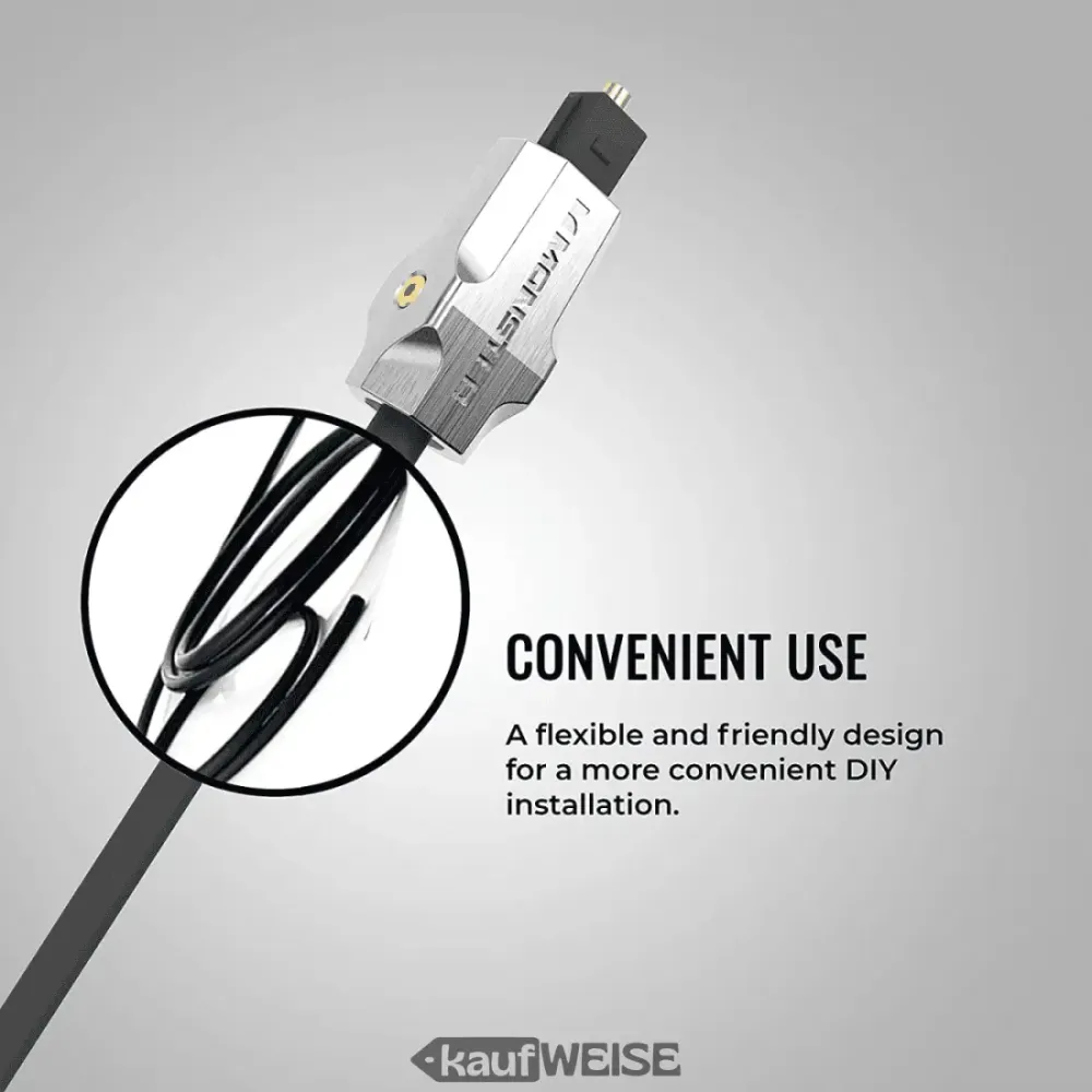 Optický kabel Toslink Monster M1000 (3 m) pro High-End audio