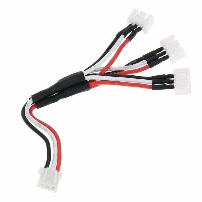 3v1 7,4V 2S nabíjecí kabel baterie pro RC drony Kvadrokoptéry JJRC H16 X6 WLtoys V262 V666 A959 A979 V912 V913 K120 SYMA X...
