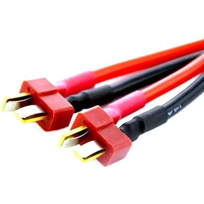 T Plug paralelní kabel T-Deans pro konektory samec samice pro RC LiPo baterii YUNIQUE GREEN-CLEAN-POWER