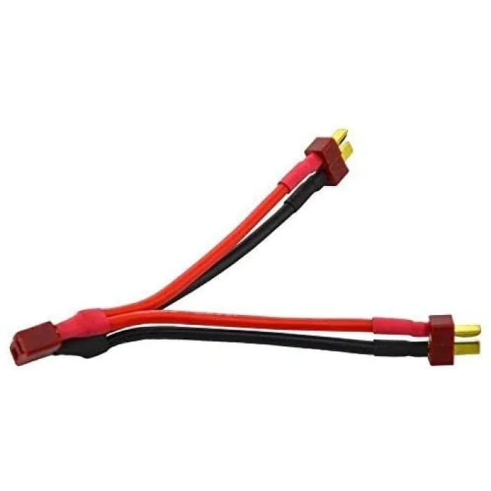 T Plug paralelní kabel T-Deans pro konektory samec samice pro RC LiPo baterii YUNIQUE GREEN-CLEAN-POWER