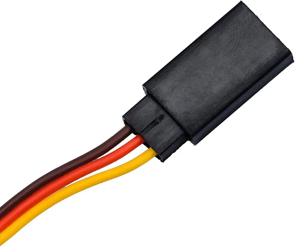 20 ks prodlužovacích kabelů pro RC serva - JR prodlužovací kabel, 3 kolíky samec-samice, 1 ž 2/1 ž 3 - velikosti 100mm, 15...