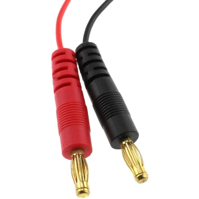 4,0 mm samec banánového konektoru vedou nabíjení k JST 20AWG měkký silikonový nabíjecí kabel drát 30 cm 11,8 palcový Lipo...