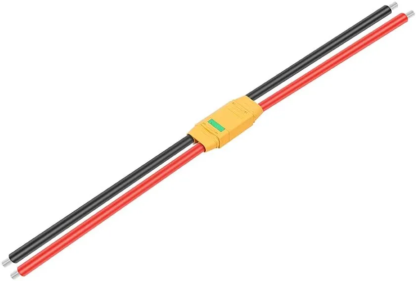 1 pár X 90 samičí zástrčkový konektor s kabelem 10 AWG pro baterii skútru (1 pár XT90 s kabelem 10 AWG) YUNIQUE GREEN-CLEA...