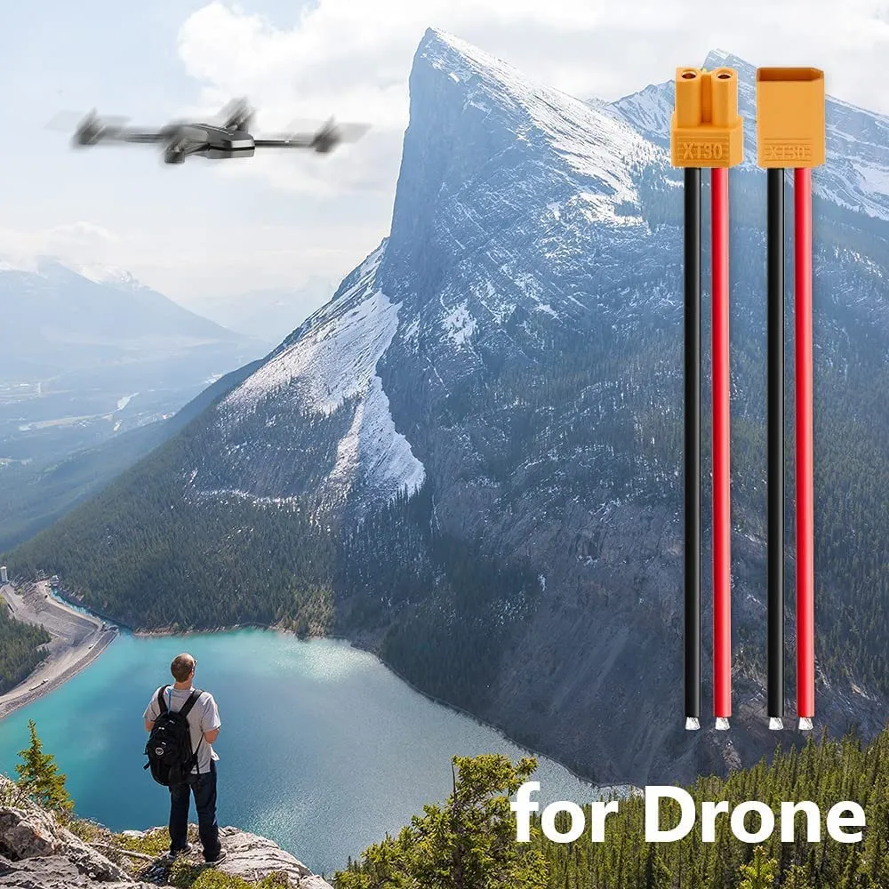5 párů vysoce kvalitních konektorů MT60, 3,5mm zástrčka ESC nástavec, samec-samice, RC konektory baterie pro model budovy...