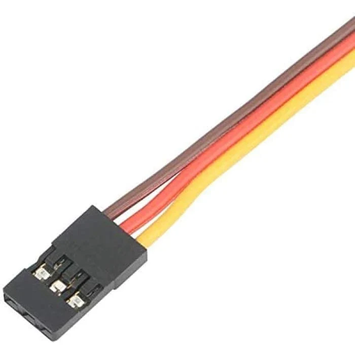 Zástrčka prodlužovacího servo prodlužovacího kabelu 6 kusů, 1 ž 2 Y drátový kabel 75mm 3kolíkový JR samec Futaba samice pr...