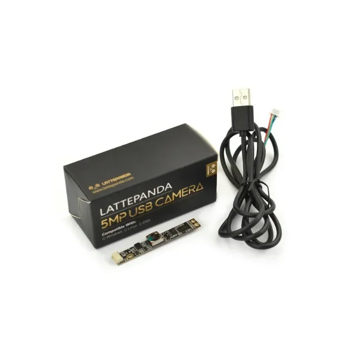 DFRobot LattePanda 5MP UVC Kamera — USB Plug-and-Play Kamera pro LattePanda Raspberry Pi