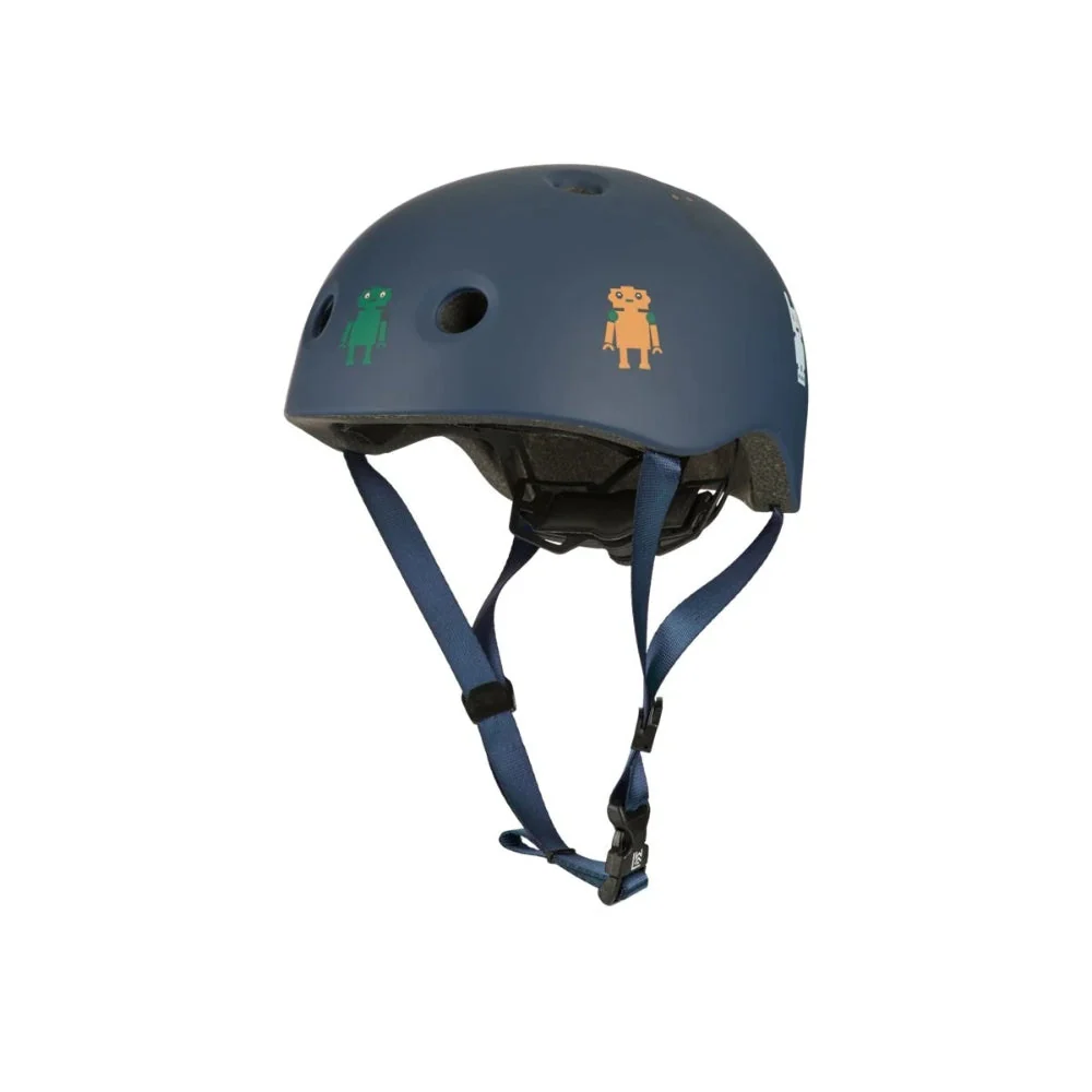 Liewood Hilary Robots dětská přilba / Indigo blue XS 44-48CM