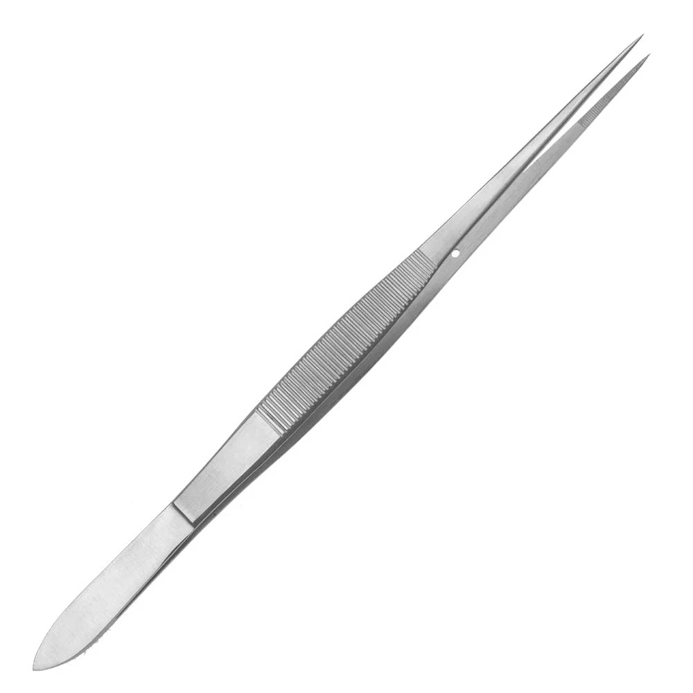 Technická pinzeta – rovný jemný hrot – délka 20 cm – pinzeta pro modelářství – pinzeta pro elektrikáře – průmyslová pinzet...