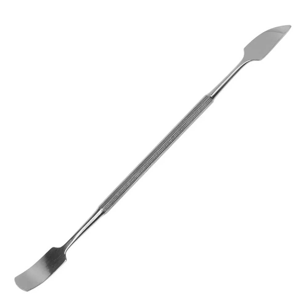 Špachtle podle - oboustranně zahnutá - nerezová ocel