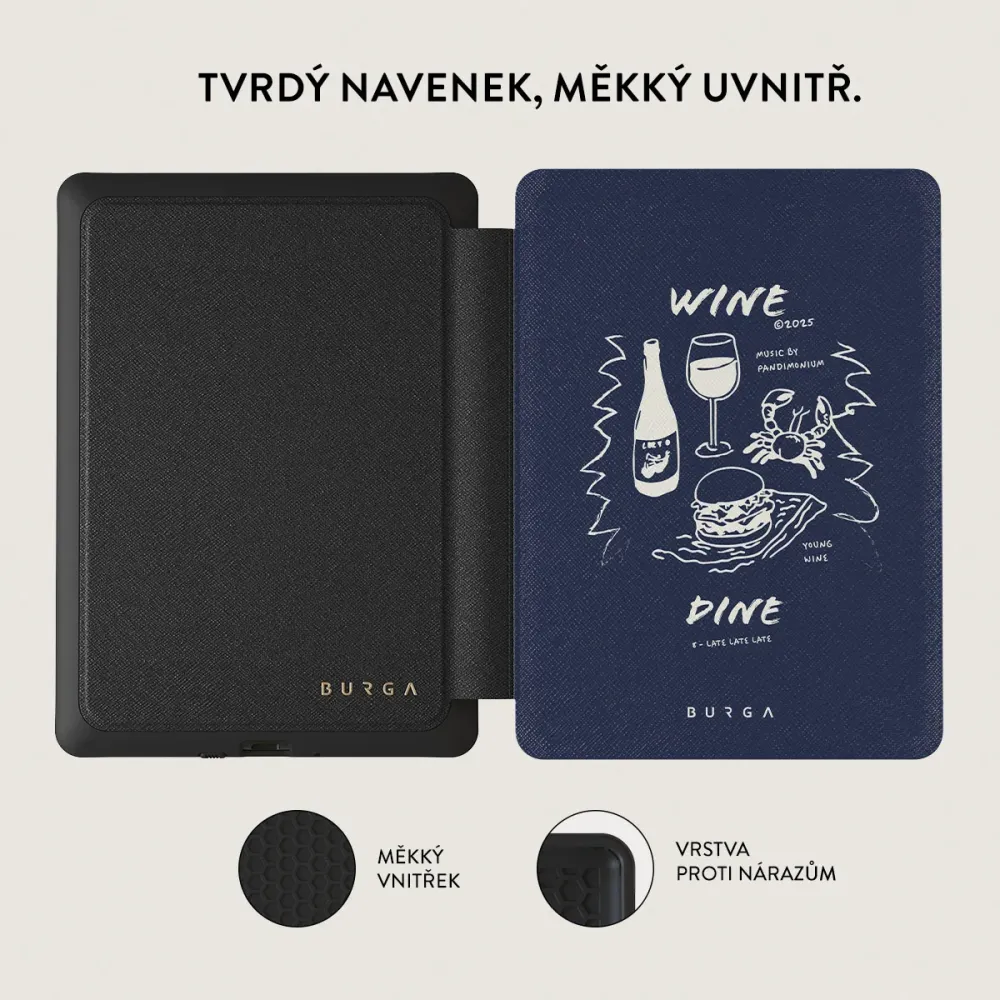 Wine & Dine - Pouzdro na Kindle Paperwhite (11th Gen)
