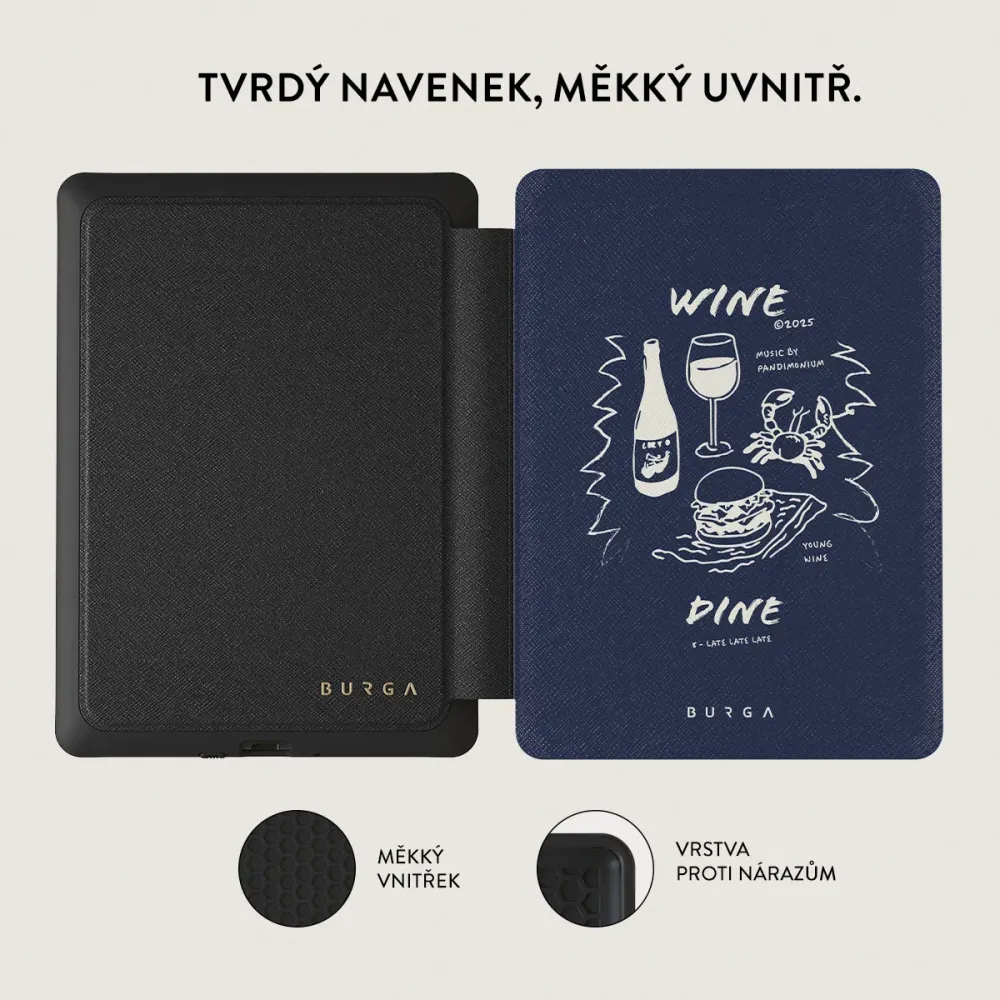 Wine & Dine - Pouzdro na Kindle Paperwhite (12th Gen)