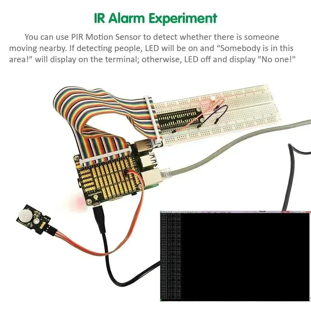 Raspberry Pi Ultimate Starter Learning Kit Elektronická sada DIY
