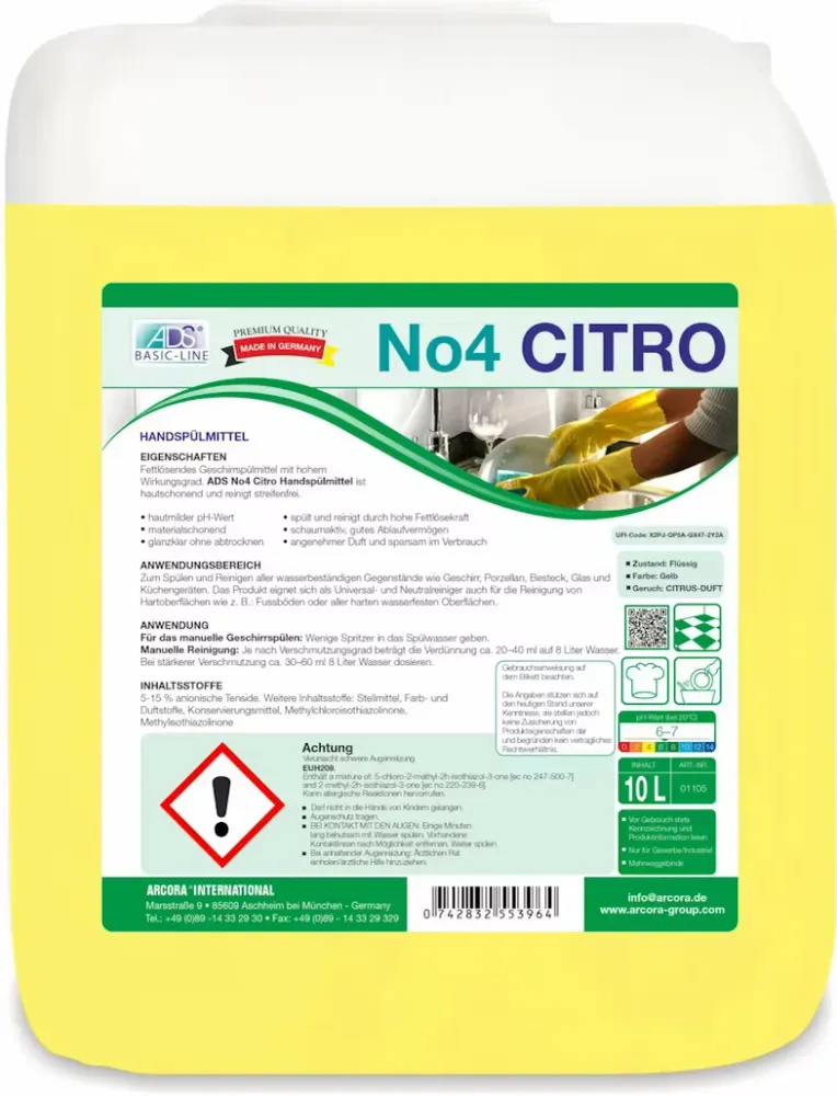 Arcora no4 Citro Manguar Jet Black