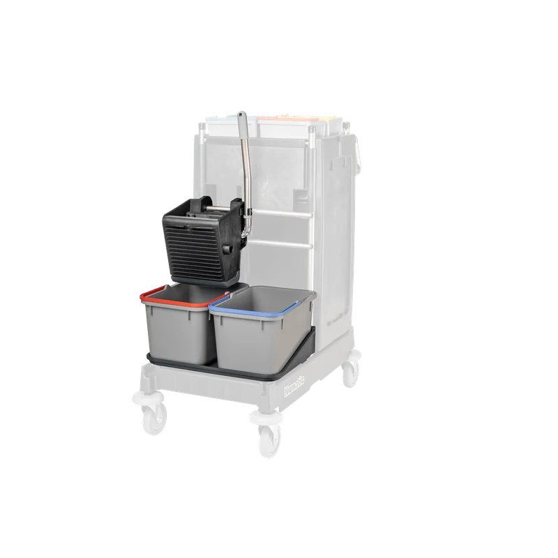 Numatic SRK 1 zwart - universele pers, gepoedercoat, 2 x 17 liter emmer en kom voor 17 liter Pak (1 stuk)