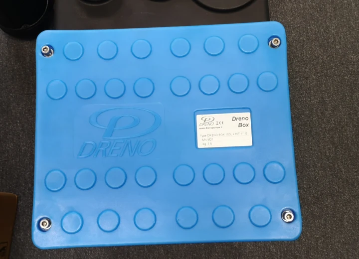 DRENO Box 100 l (G1½ ″) - vnitřní čerpací stanice