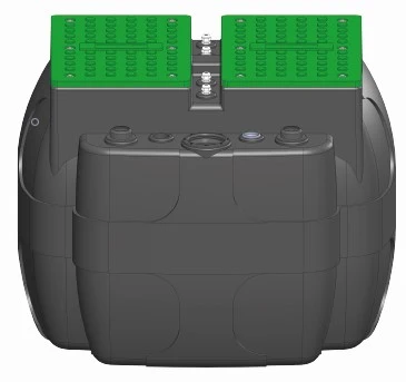 DRENO Krabice 600 L + E3.1 (2x spojovací noha 2 ") - vnitřní nádrž na čerpací stanici
