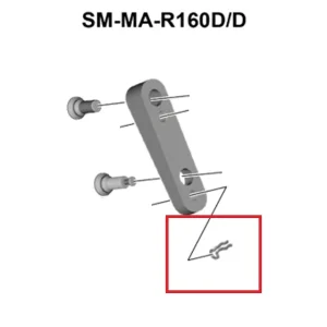 Bezpečnostní kroužek SHIMANO pro adaptér s plochou montáží