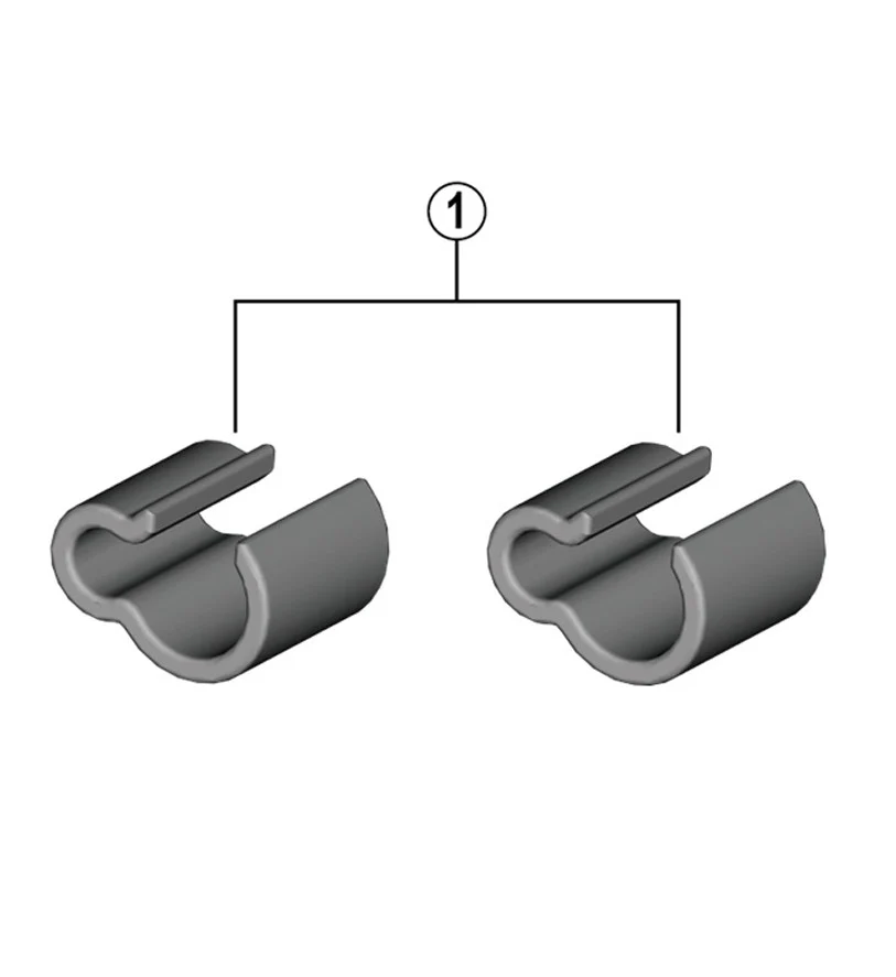Kabelové svorky SHIMANO EW-WU111 (2 kusy)