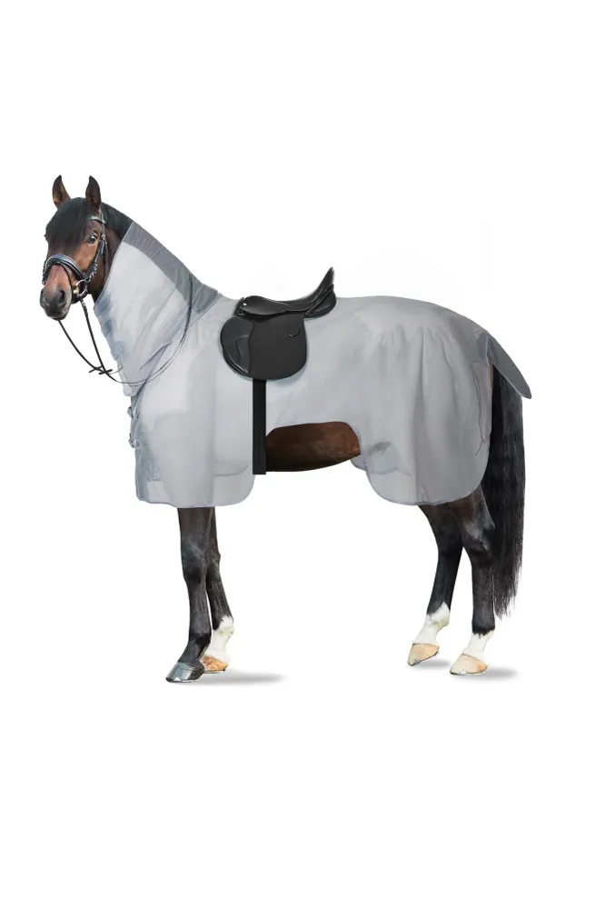 Orleans Fliegen-Ausreitdecke High Rise Grey 165