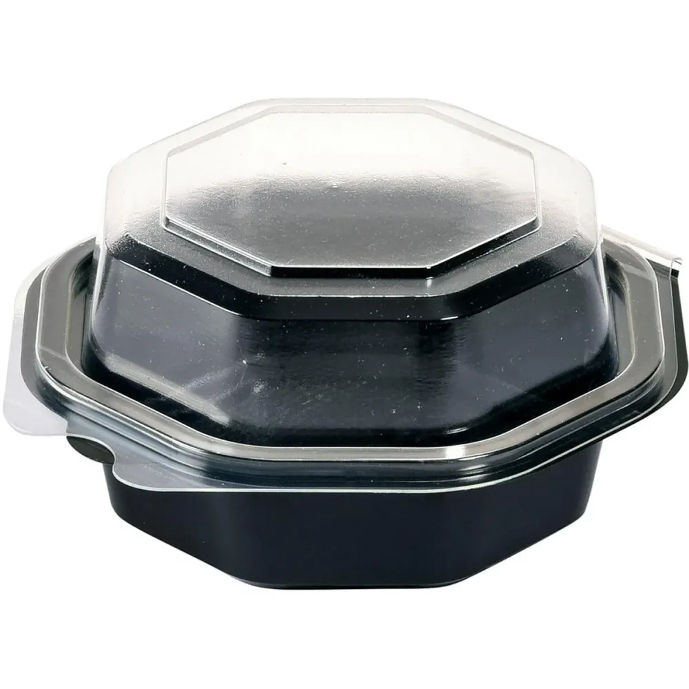 OctaView® Black / Transparent PS 118x118x60 | Pachet (375 de bucăți)