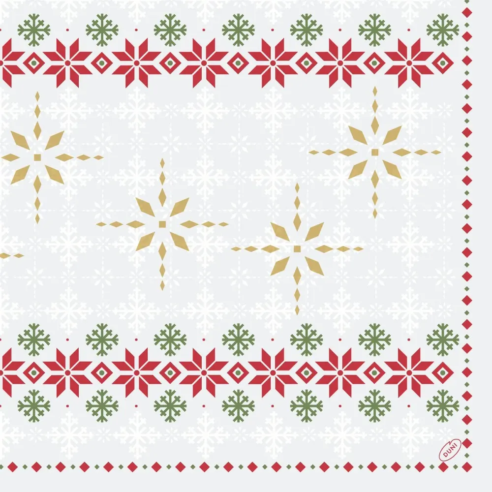 Servietten 40x40 4-lagig Klassik Tradition | Packung (50 Stück)