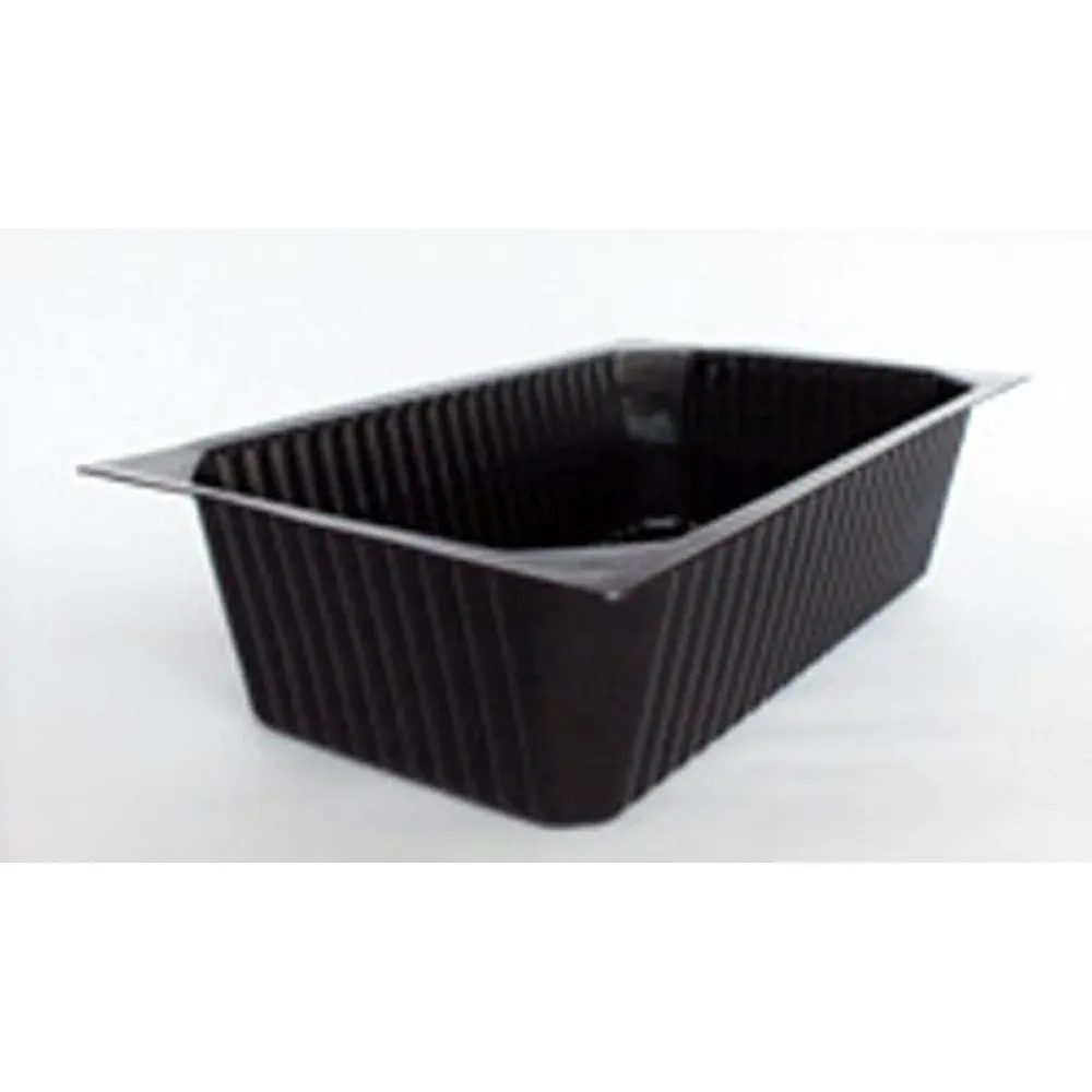 PP Shell 1/4 GN fekete 265x161x100