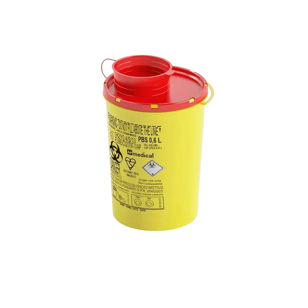 AMPri CP Kanülen-Entsorgungsbox 0,6 L | Packung (1 Stück)