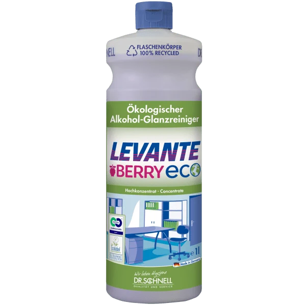 Dr. Schnell Levant Berry Eco 1 L alcohol cleaner fragrance | Bottle (1 l)