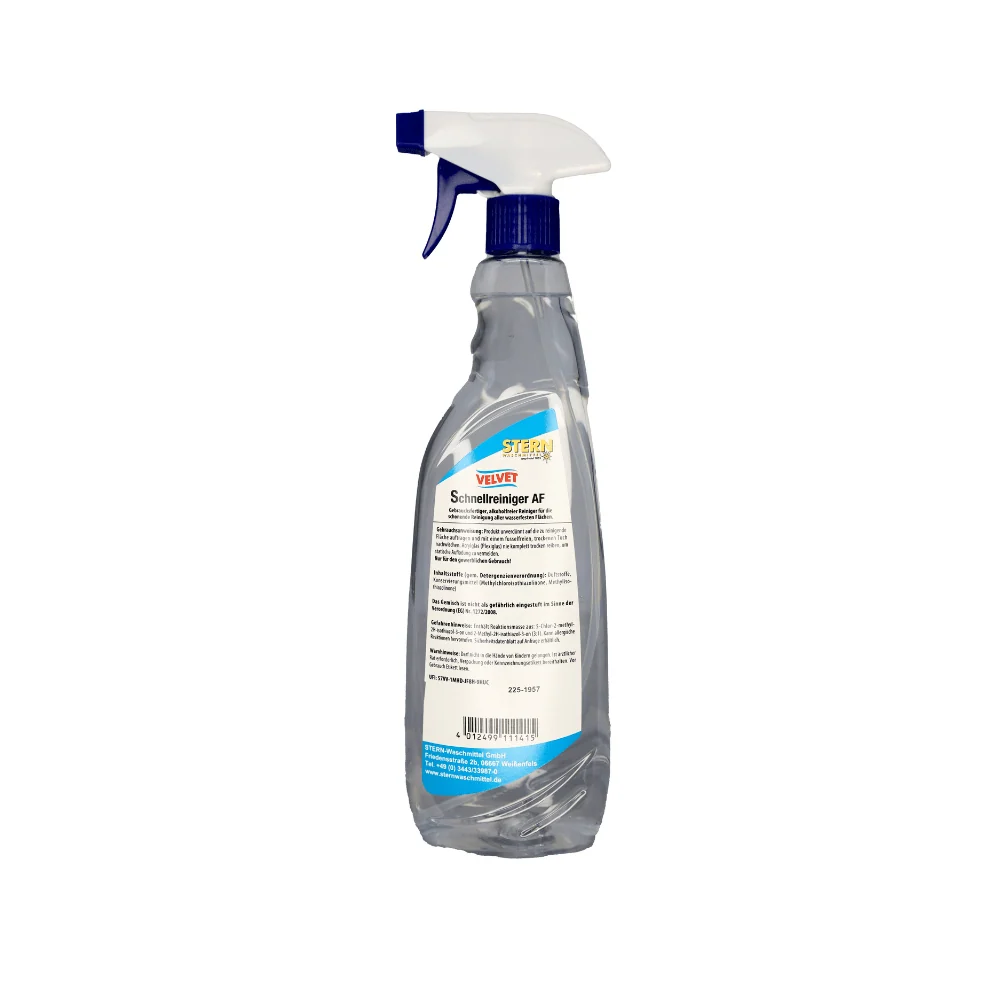 Velvet fast cleaner AF spray attachment 1l | Bottle (1 l)