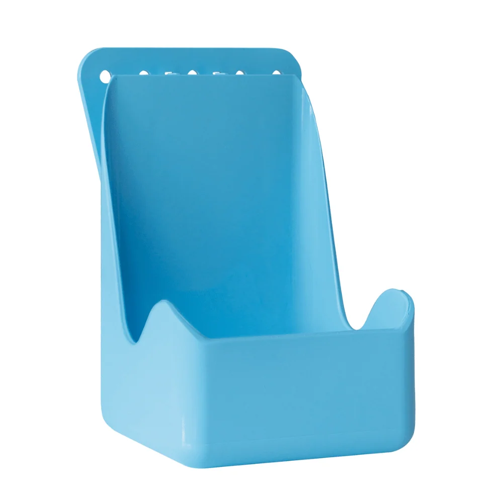 Hartmann Wandhalter Hände für 500 ml Flaschen, bla | Packung (2 Stück)