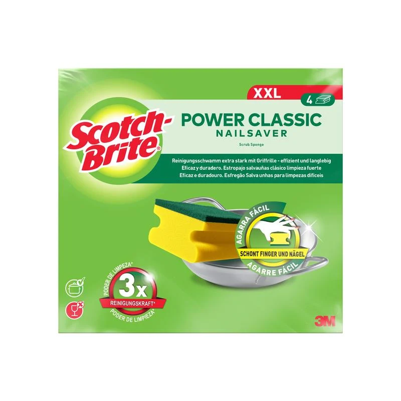 Scotch-Brite® Archetypální Griffwamm XXL, 4 bucăți pe pachet | Pachet (1 bucată)