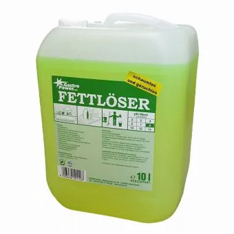 GastroPower Fettlöser, Schaumlos u. Geruchslos, 10 l (1*1) | Karton (1 Packung)
