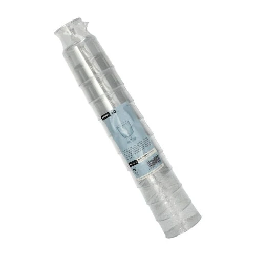 Starpak 10 varren lasit punaviinille, PS 0,2 L Ø 7,2 cm · 10 cm Kristalli kirkas yksiosainen | Kutistuva folio (10 kappale...