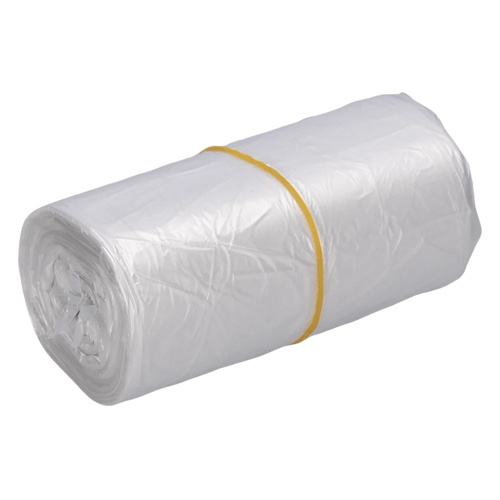 DEISS Standard® Müllbeutel 59815, Transparent, 10 Liter | Karton (24 Rollen)