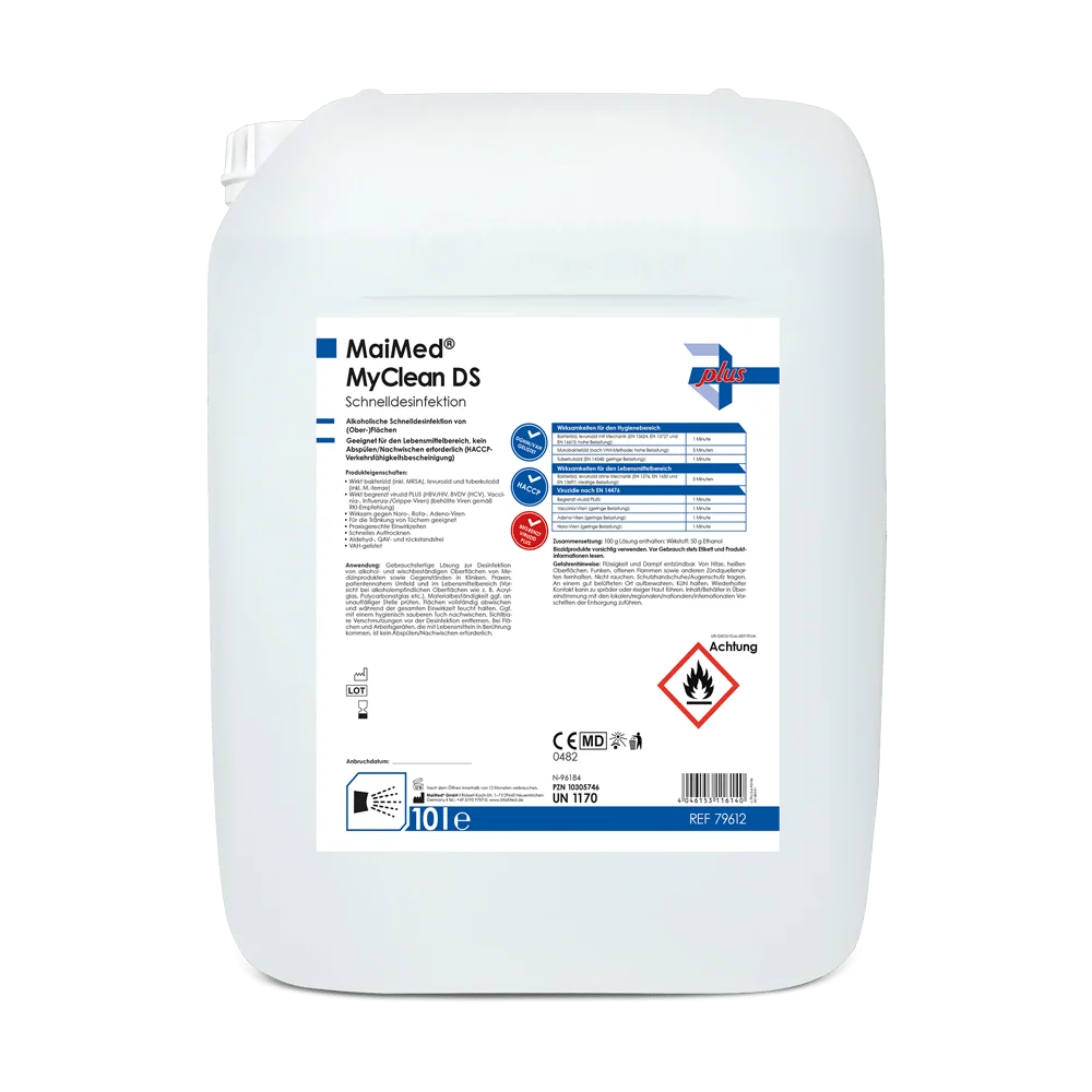 Desinfecção rápida MaiMed MyClean DS - neutra 10