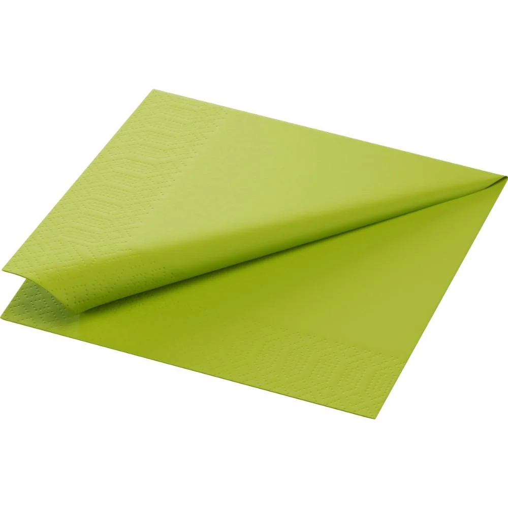 Duni cellduk servett 33 x 33 cm 3-skikt 1/4 gånger Vit