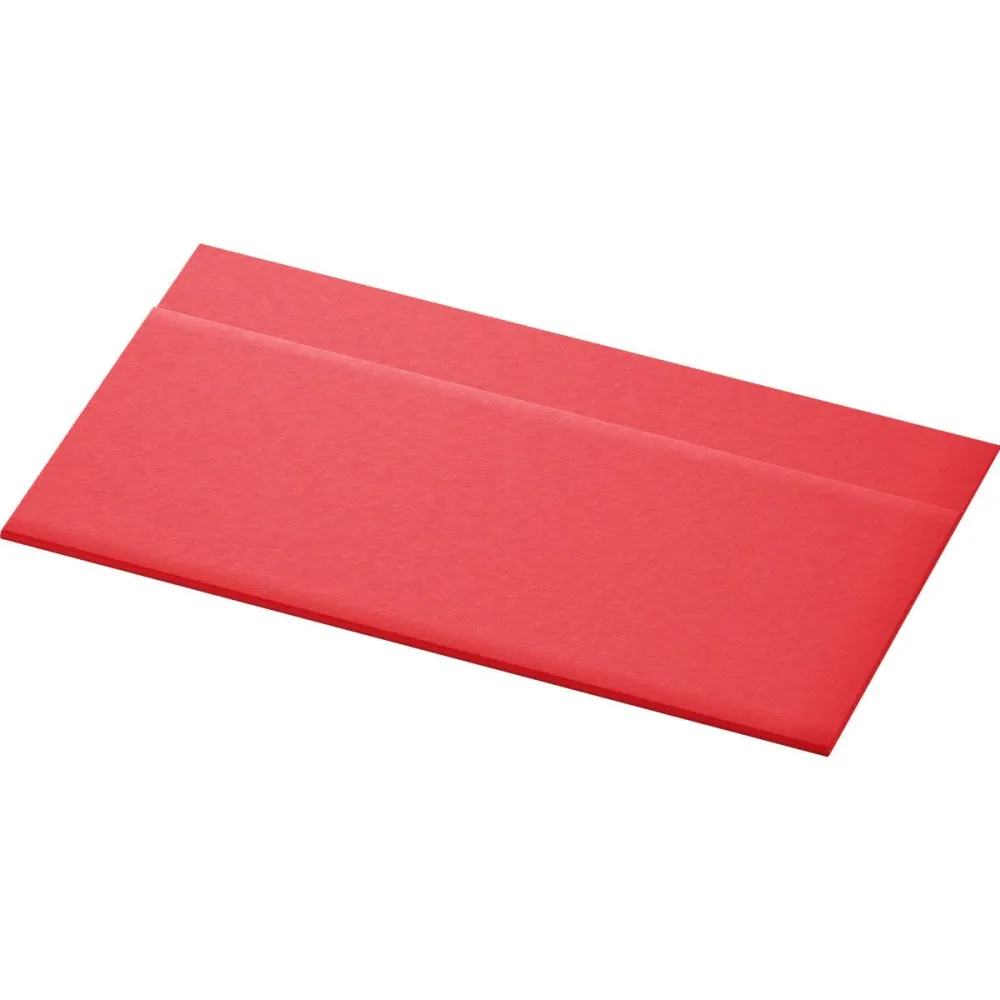 Cell cloth napkin 33 x 32 cm 1-layer donor fold red | Pack (750 napkins)