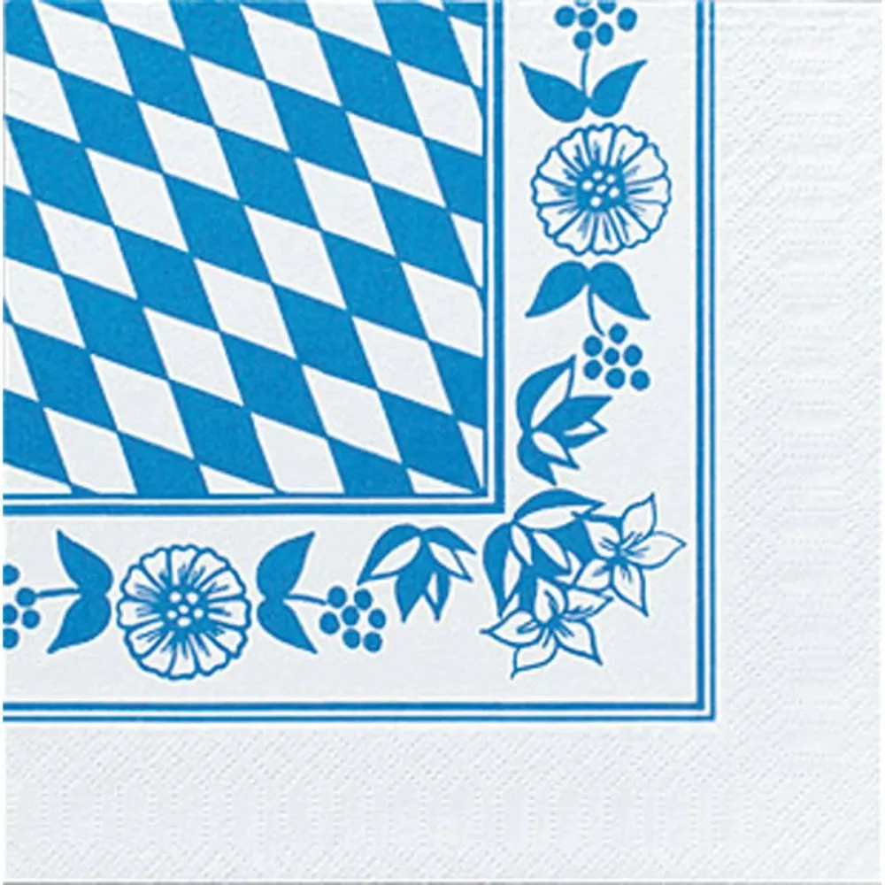Cell cloth napkins 33 x 33 cm 3-layer 1/4 Falz Bayer. Diamond | Pack (50 napkins)