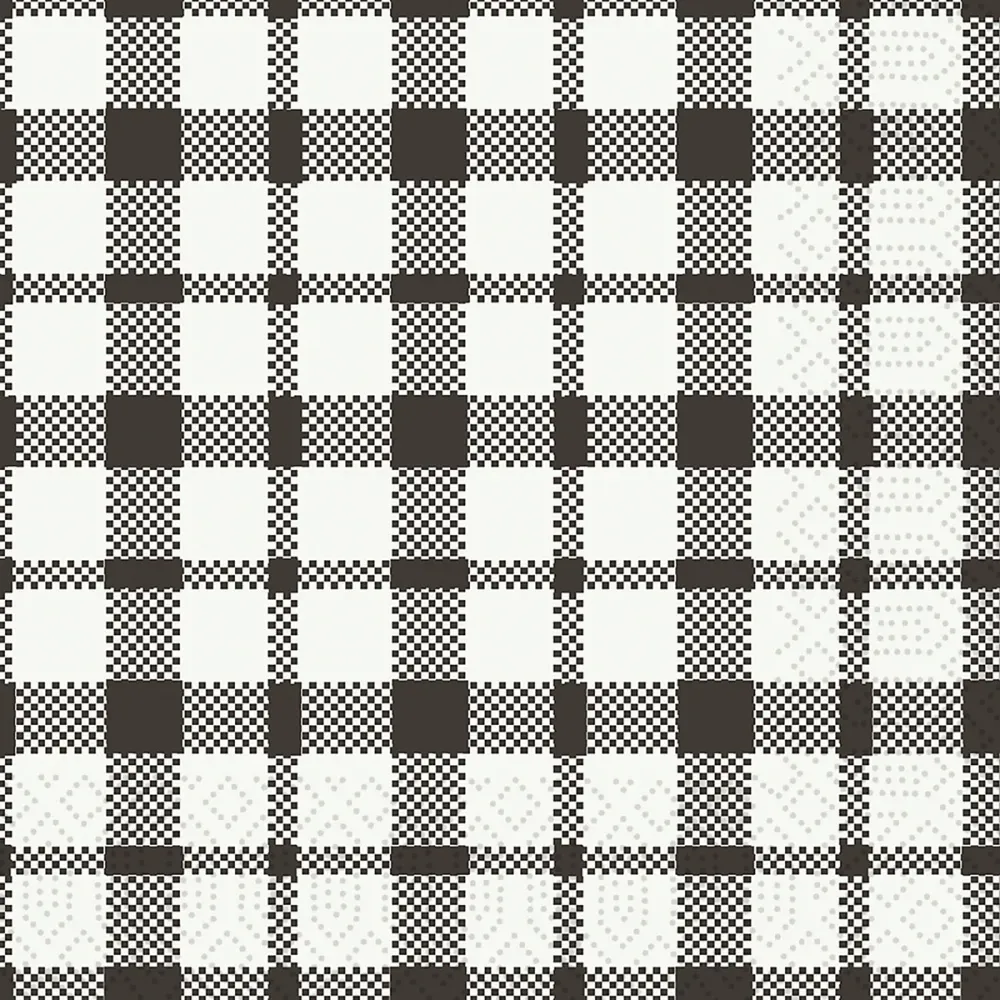 Cell towel 24 x 24 cm 3-layer 1/4 Falz Izza | Package (250 napkins)