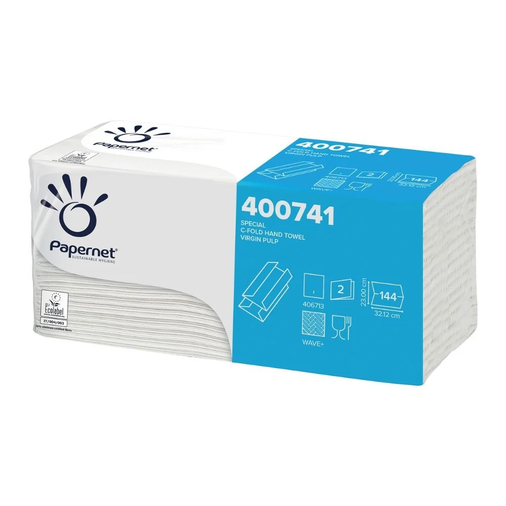 Papernet 400741 C-FALD FOLDING THEPSDES 2-LG Cell Material 23x32 cm | Pack (144 blad)