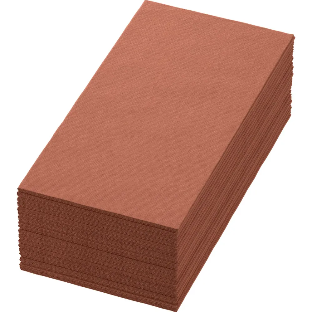 Șervețele de pânză celulară 40 x 40 cm 3-strat 1/8 Buchfalz Earth Terra | Pachet (250 de bucăți)