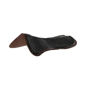 Żelowa podkładka antypoślizgowa Hexagonal Microfleece płaska Black/Brown Rozmiar uniwersalny