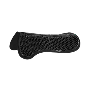 Żelowa podkładka antypoślizgowa Hexagonal Microfleece płaska Black/Black Rozmiar uniwersalny