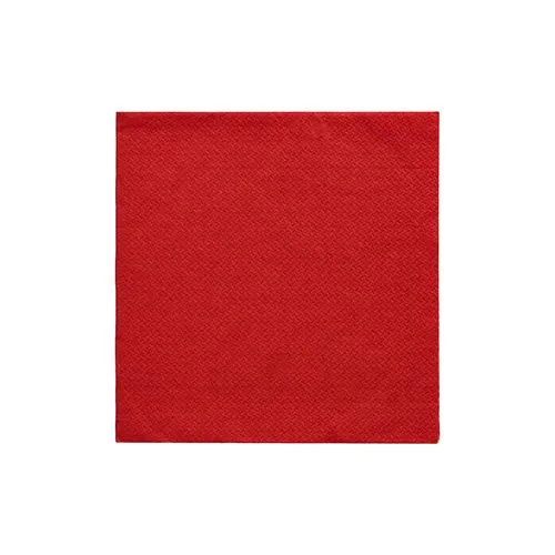 PAPSTAR 20 servetter "Daily Collection" 1/4 Fall 24 cm x 24 cm Bordeaux | Slide (20 stycken)