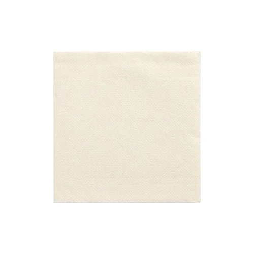 PAPSTAR 20 servetter "Daily Collection" 1/4 Fall 24 cm x 24 cm Champagne | Slide (20 stycken)