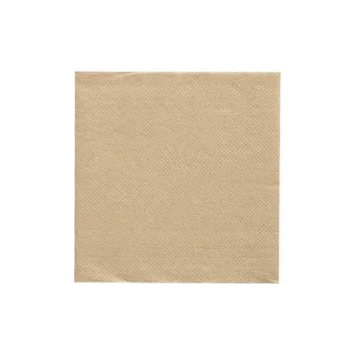 PAPSTAR 20 servetter "Daily Collection" 1/4 Fall 24 cm x 24 cm Sand | Slide (20 stycken)
