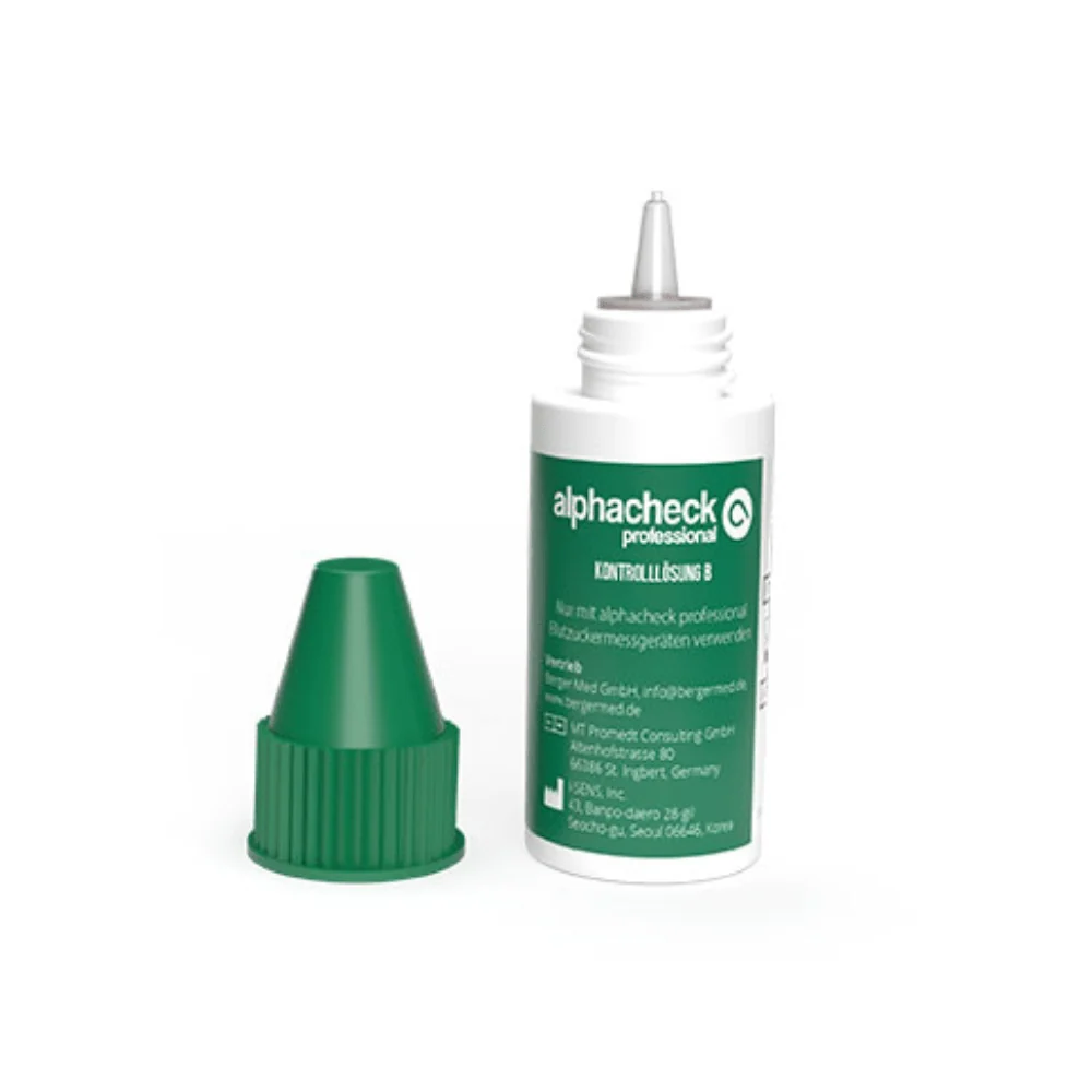 Alphacheck Professional Kontrolllösung + B | Packung (2 Flaschen)