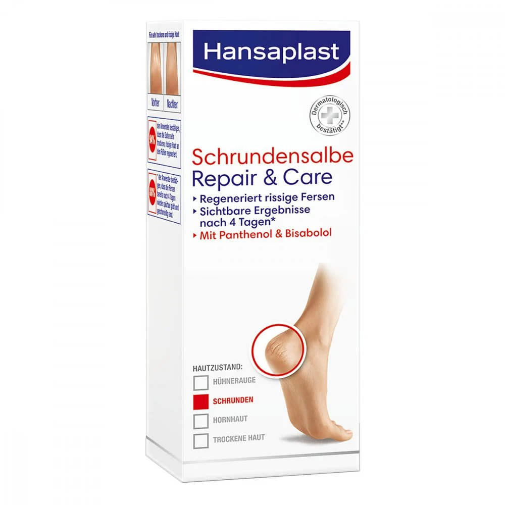 Auslaufartikel: Hansaplast Schrundensalbe Repair & Care - 40 ml | Packung (40 ml)